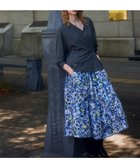 【組曲/KUMIKYOKU】のヘアリーフラワープリント スカート パープル系5|ID: prp329100004688272 ipo3291000000035629715