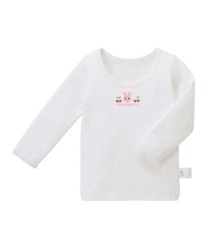 【ミキハウスホットビスケッツ/MIKI HOUSE HOT BISCUITS / KIDS】の【80-120cm】 長袖肌着(インナー) インテリア・キッズ・メンズ・レディースファッション・服の通販 founy(ファニー) https://founy.com/ ファッション Fashion キッズファッション Fashion for Kids アンダー Underwear Essentials インナー Innerwear フィット Fit, Slim Fit プリント Print, Printed Pattern 定番 Standard, Basic Item 旅行 Travel A/W・秋冬 Autumn/Winter 長袖 Long Sleeve, Full Sleeve |ID: prp329100004689565 ipo3291000000034410039
