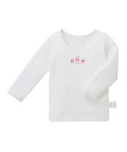 【ミキハウスホットビスケッツ/MIKI HOUSE HOT BISCUITS / KIDS】の【80-120cm】 長袖肌着(インナー) 白|ID: prp329100004689565 ipo3291000000034410041