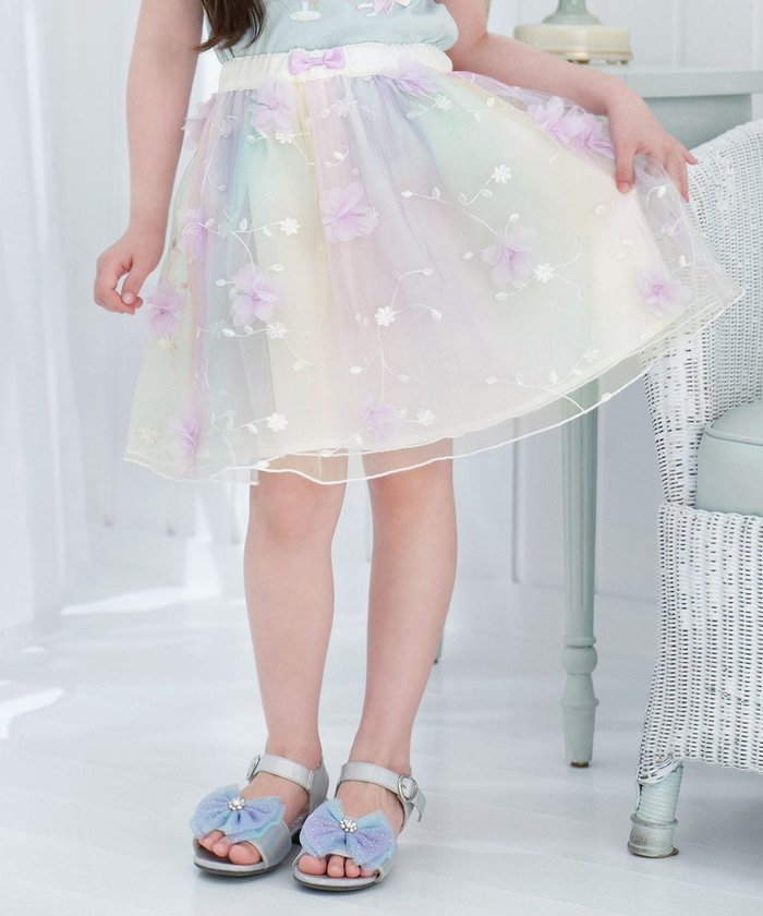 【エニィ/ANY / KIDS】の立体フラワー チュール スカート インテリア・キッズ・メンズ・レディースファッション・服の通販 founy(ファニー) https://founy.com/ ファッション Fashion キッズファッション Fashion for Kids シンプル Simple, Minimal チュール Tulip, Tulip Motif フラワー Flower, Floral ポケット Pocket, Pocket Detail モチーフ Motif, Design Theme 夏 Summer 春 Spring S/S・春夏 SS, Spring/Summer, Warm Season 洗える Machine Washable |ID: prp329100004689569 ipo3291000000033868790