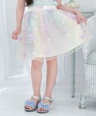 【エニィ/ANY / KIDS】の立体フラワー チュール スカート レインボー|ID: prp329100004689569 ipo3291000000033868791