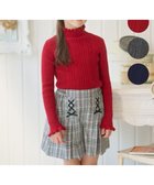 【組曲 / KIDS/KUMIKYOKU】の【110-140㎝】フラワードット リブニット レッド|ID: prp329100004689574 ipo3291000000035597855