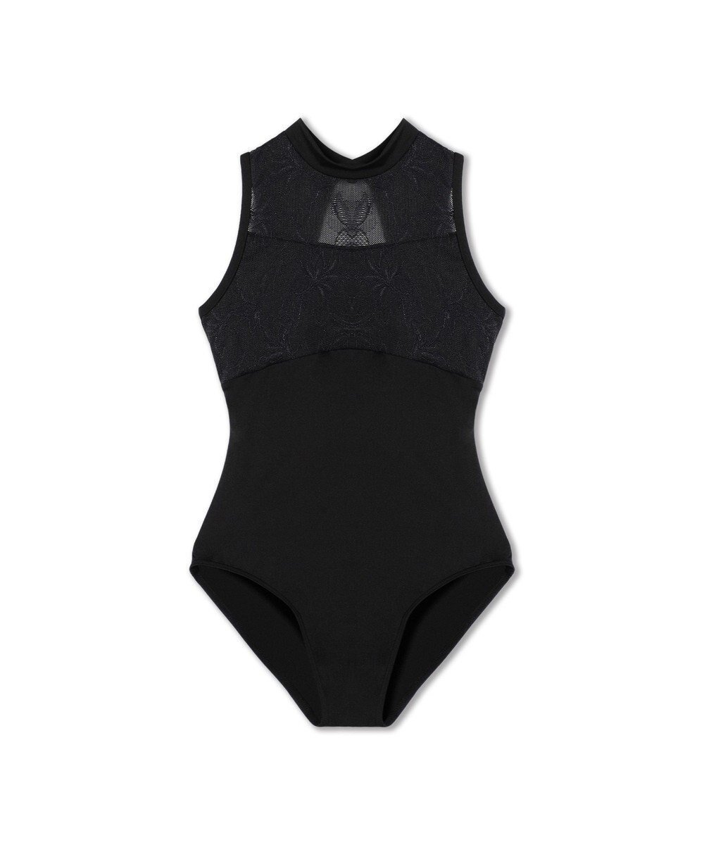 【チャコット/Chacott / KIDS】のハイネックレオタード インテリア・キッズ・メンズ・レディースファッション・服の通販 founy(ファニー) ファッション Fashion キッズファッション Fashion for Kids クール Cool, Chic ストレッチ Stretch, Stretchy Fabric ハイネック High Neck, Mock Neck ベーシック Basic, Essential レース Lace, Lace Fabric 人気 Popular, Best Seller 秋 Autumn ブラック|ID: prp329100004689585 ipo3291000000034198806