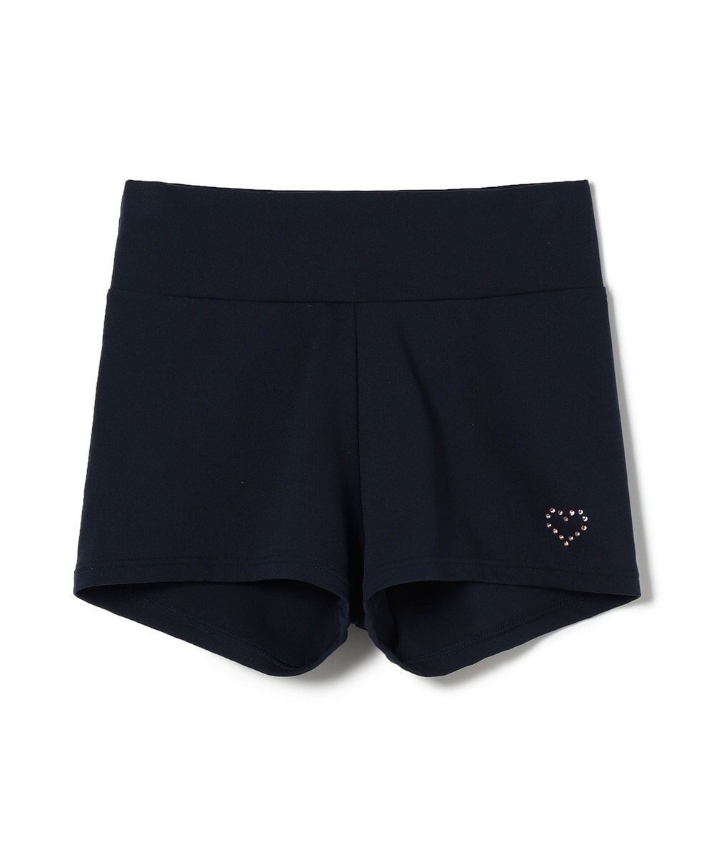 【チャコット/Chacott / KIDS】のショートパンツ インテリア・キッズ・メンズ・レディースファッション・服の通販 founy(ファニー) 　ファッション　Fashion　キッズファッション　Fashion for Kids　ボトムス　Bottoms　ショート　Short, Short Length　ストーン　Stone, Gem-Like　ワンポイント　One Point, Statement Accent　ネイビー|ID: prp329100004689588 ipo3291000000034756946
