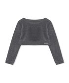 【チャコット/Chacott / KIDS】のショートトップ 人気、トレンドファッション・服の通販 founy(ファニー) ファッション Fashion キッズファッション Fashion for Kids トップス・カットソー Cut & Sew Tops ショート Short, Short Length ストーン Stone, Gem-Like 羽織 Haori, Light Jacket 軽量 Lightweight, Ultra Light thumbnail グレー杢|ID: prp329100004689591 ipo3291000000034628451