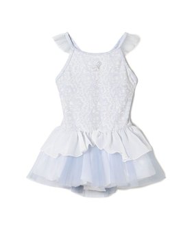 【チャコット/Chacott / KIDS】のスカート付レオタード 人気、トレンドファッション・服の通販 founy(ファニー) ファッション Fashion キッズファッション Fashion for Kids エレガント 上品 Elegant ジャカード／ジャガード Jacquard, Woven Pattern ストーン Stone, Gem-Like モチーフ Motif, Design Theme ラップ Wrap, Wrap Design ラベンダー Lavender リボン Ribbon, Bow |ID:prp329100004689594