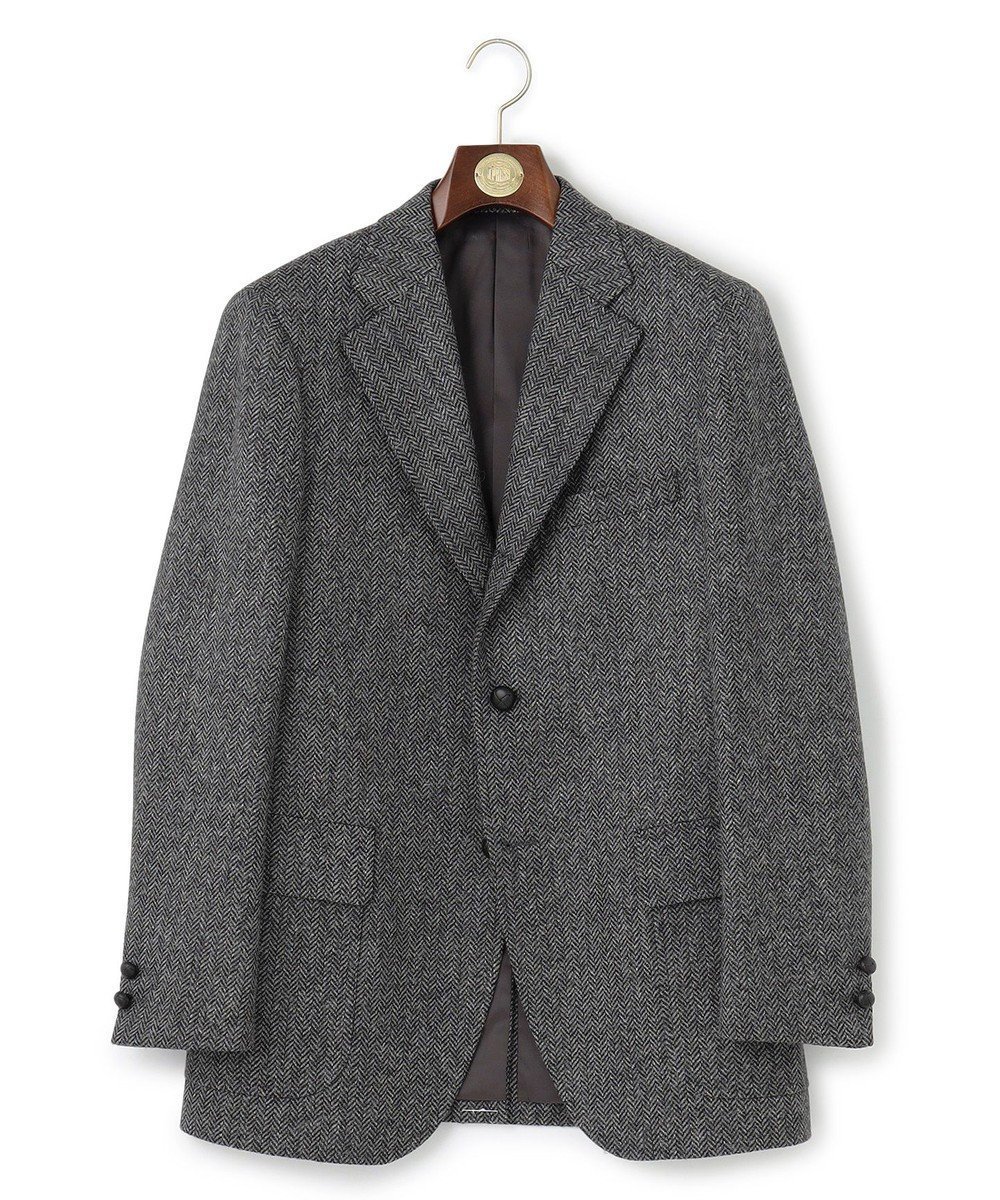 【ジェイ プレス/J.PRESS / MEN】の【WEB・一部店舗限定】ブリティッシュツイード ジヤケツト インテリア・キッズ・メンズ・レディースファッション・服の通販 founy(ファニー) 　ファッション　Fashion　メンズファッション　Fashion for Men　アウター　Men's Coats Outerwear　テーラードジャケット　Tailored Jackets & Blazers　ショルダー　Shoulder, Shoulder Strap　ジャケット　Jacket, Outerwear　ツイード　Twill, Twill Weave　フォルム　Silhouette, Form　A/W・秋冬　Autumn/Winter　グレー系1|ID: prp329100004689615 ipo3291000000033868950