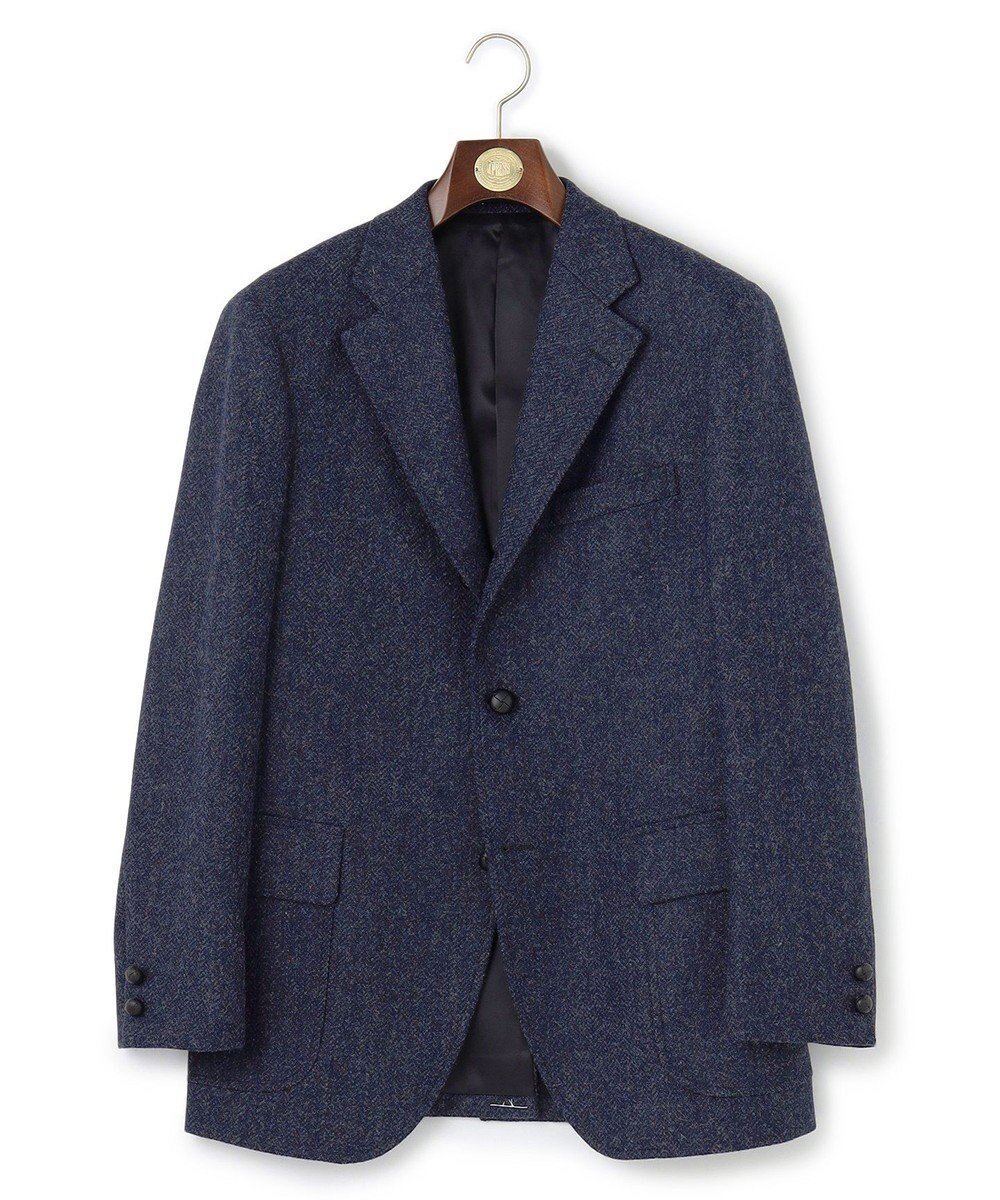 【ジェイ プレス/J.PRESS / MEN】の【WEB・一部店舗限定】ブリティッシュツイード ジヤケツト インテリア・キッズ・メンズ・レディースファッション・服の通販 founy(ファニー) 　ファッション　Fashion　メンズファッション　Fashion for Men　アウター　Men's Coats Outerwear　テーラードジャケット　Tailored Jackets & Blazers　ショルダー　Shoulder, Shoulder Strap　ジャケット　Jacket, Outerwear　ツイード　Twill, Twill Weave　フォルム　Silhouette, Form　A/W・秋冬　Autumn/Winter　ネイビー系1|ID: prp329100004689615 ipo3291000000033868951