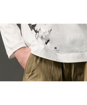 【ジョセフ アブード マウンテン/JOSEPH ABBOUD MOUNTAIN / MEN】の【テーム・ヤルヴィモチーフ】プレーティング天竺 ロングTシャツ 人気、トレンドファッション・服の通販 founy(ファニー) ファッション Fashion メンズファッション Fashion for Men トップス・カットソー Cut & Sew Tops メンズシャツ Shirts ロングTシャツ・Tシャツ / 着回し力抜群 Longline T-Shirts & Tees アウトドア Outdoor Clothing カットソー Cut and Sewn Top グラフィック Graphic, Graphic Design 吸水 Absorbent, Quick-Dry 長袖 Long Sleeve, Full Sleeve フィット Fit, Slim Fit フロント Front, Front Design モチーフ Motif, Design Theme ロング Long, Long-Length A/W・秋冬 Autumn/Winter おすすめ Recommended / Our Picks |ID:prp329100004689621