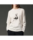 【ジョセフ アブード マウンテン/JOSEPH ABBOUD MOUNTAIN / MEN】の【テーム・ヤルヴィモチーフ】プレーティング天竺 ロングTシャツ 人気、トレンドファッション・服の通販 founy(ファニー) ファッション Fashion メンズファッション Fashion for Men トップス・カットソー Cut & Sew Tops メンズシャツ Shirts ロングTシャツ・Tシャツ / 着回し力抜群 Longline T-Shirts & Tees アウトドア Outdoor Clothing カットソー Cut and Sewn Top グラフィック Graphic, Graphic Design 吸水 Absorbent, Quick-Dry 長袖 Long Sleeve, Full Sleeve フィット Fit, Slim Fit フロント Front, Front Design モチーフ Motif, Design Theme ロング Long, Long-Length A/W・秋冬 Autumn/Winter おすすめ Recommended / Our Picks thumbnail ホワイト×キツネ|ID: prp329100004689621 ipo3291000000033868981