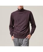 【ジェイ プレス/J.PRESS / MEN】の品よく暖かで首元からスマートに【ストレッチ / イージーケア】【FLEX YARN】タートルネック ニット ブラウン系|ID: prp329100004689624 ipo3291000000034177296