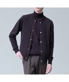 【ジェイ プレス/J.PRESS / MEN】の【ストレッチ / イージーケア】【FLEX YARN】ケーブルニット ブルゾンライク カーディガン ブラウン系|ID: prp329100004689625 ipo3291000000034156947