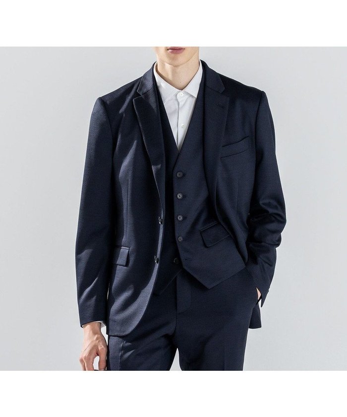 【ジョゼフ オム/JOSEPH HOMME / MEN】の新素材【ストレッチ/しわになりにくい】シルキーウールジャージー ジャケット インテリア・キッズ・メンズ・レディースファッション・服の通販 founy(ファニー) https://founy.com/ ファッション Fashion メンズファッション Fashion for Men アウター Men's Coats Outerwear テーラードジャケット Tailored Jackets & Blazers ジャケット Jacket, Outerwear ストレッチ Stretch, Stretchy Fabric セットアップ Set-Up, Coordinated Outfit センター Center, Center Line フラップ Flap, Flap Pocket ベーシック Basic, Essential ポケット Pocket, Pocket Detail A/W・秋冬 Autumn/Winter |ID: prp329100004689630 ipo3291000000033869011