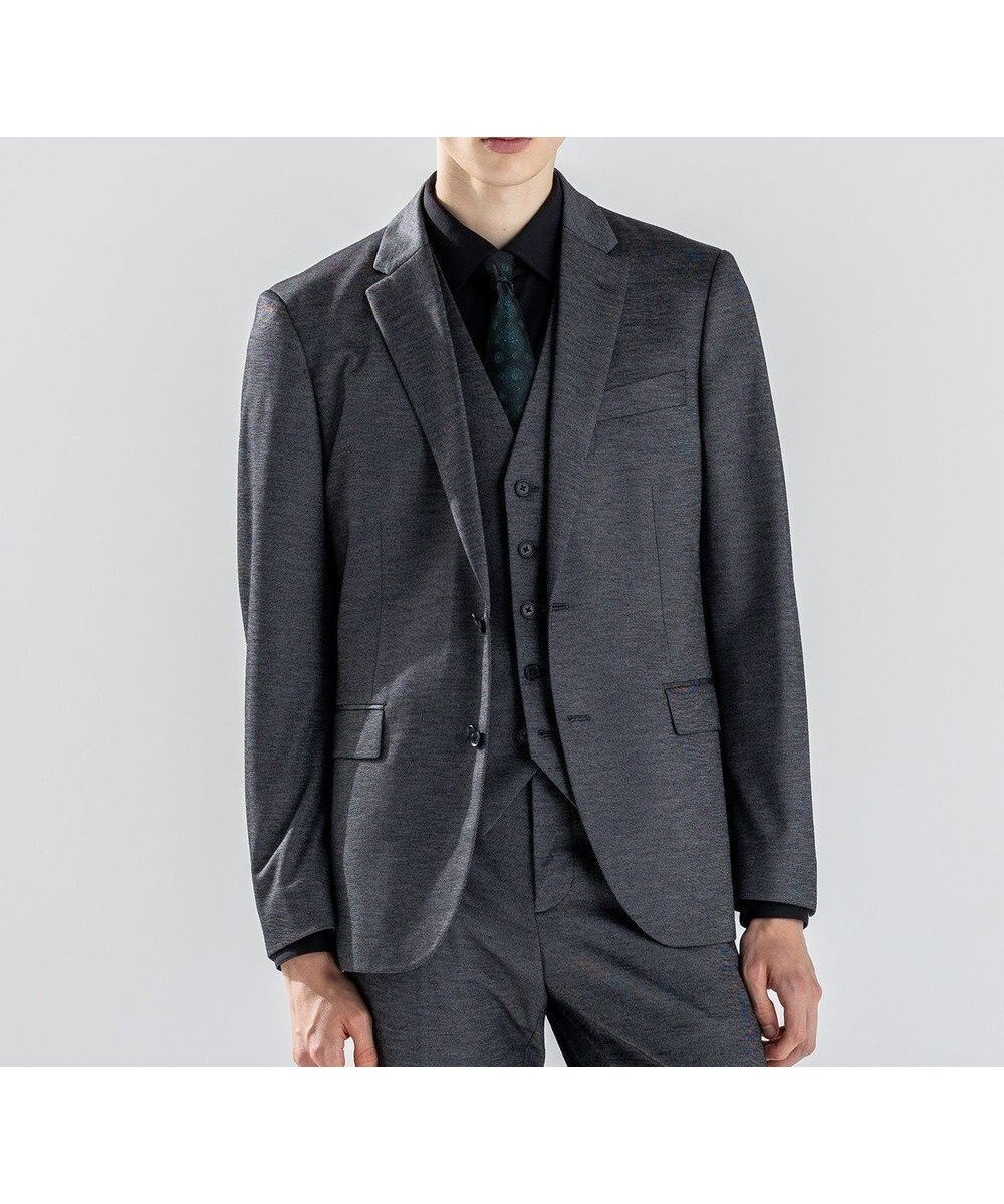 【ジョゼフ オム/JOSEPH HOMME / MEN】の新素材【ストレッチ/しわになりにくい】シルキーウールジャージー ジャケット インテリア・キッズ・メンズ・レディースファッション・服の通販 founy(ファニー) 　ファッション　Fashion　メンズファッション　Fashion for Men　アウター　Men's Coats Outerwear　テーラードジャケット　Tailored Jackets & Blazers　ジャケット　Jacket, Outerwear　ストレッチ　Stretch, Stretchy Fabric　セットアップ　Set-Up, Coordinated Outfit　センター　Center, Center Line　フラップ　Flap, Flap Pocket　ベーシック　Basic, Essential　ポケット　Pocket, Pocket Detail　A/W・秋冬　Autumn/Winter　ライトグレー系|ID: prp329100004689630 ipo3291000000033869013