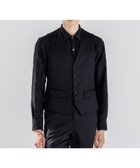 【ジョゼフ オム/JOSEPH HOMME / MEN】の新素材【ストレッチ/しわになりにくい】シルキーウールジャージー ジレ ブラック系|ID: prp329100004689631 ipo3291000000033869018