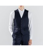 【ジョゼフ オム/JOSEPH HOMME / MEN】の新素材【ストレッチ/セットアップ対応】シルキーウールジャージー ジレ ネイビー系|ID: prp329100004689631 ipo3291000000034387540
