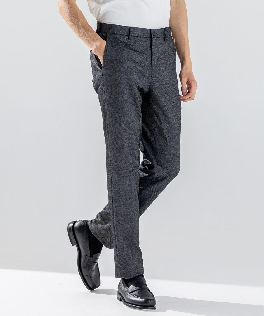 【ジョゼフ オム/JOSEPH HOMME / MEN】の新素材【洗える/ストレッチ】シルキーウールジャージー テーパードパンツ / CITY インテリア・キッズ・メンズ・レディースファッション・服の通販 founy(ファニー) 　ファッション　Fashion　メンズファッション　Fashion for Men　ボトムス　Bottoms　洗える　Machine Washable　ストレッチ　Stretch, Stretchy Fabric　スラックス　Slacks, Dress Pants　セットアップ　Set-Up, Coordinated Outfit　テーパード　Tapered, Tapered Pants　フラップ　Flap, Flap Pocket　ポケット　Pocket, Pocket Detail　A/W・秋冬　Autumn/Winter　ライトグレー系|ID: prp329100004689632 ipo3291000000033869021