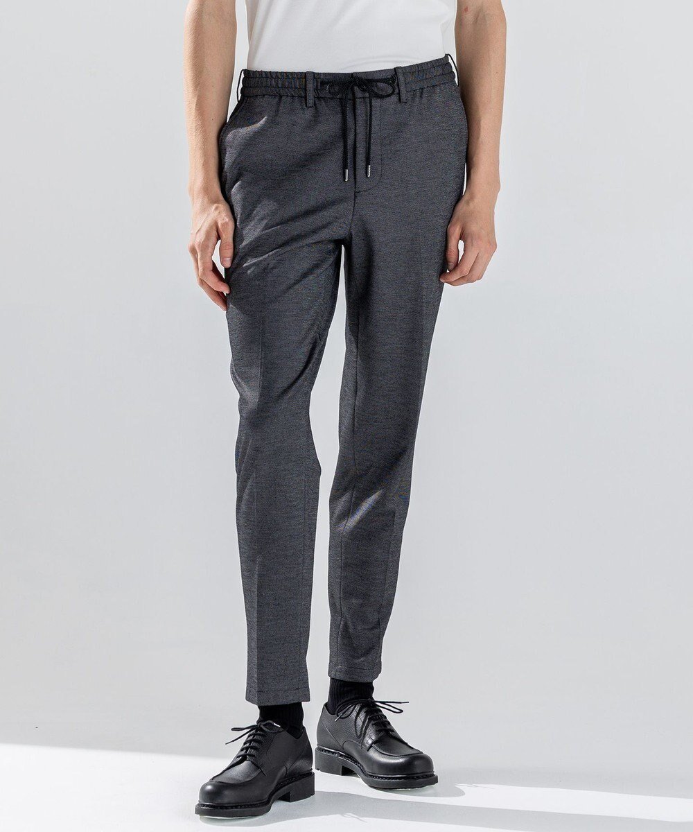 【ジョゼフ オム/JOSEPH HOMME / MEN】の新素材【洗える/ストレッチ】シルキーウールジャージー ドロスト付テーパードパンツ / PEGG CONVERTIBLE インテリア・キッズ・メンズ・レディースファッション・服の通販 founy(ファニー) 　ファッション　Fashion　メンズファッション　Fashion for Men　ボトムス　Bottoms　洗える　Machine Washable　ストレッチ　Stretch, Stretchy Fabric　テーパード　Tapered, Tapered Pants　ドローコード　Drawcord, Drawstring Cord　ポケット　Pocket, Pocket Detail　ループ　Loop, Loop Knit　レギュラー　Regular, Standard Fit　A/W・秋冬　Autumn/Winter　ライトグレー系|ID: prp329100004689633 ipo3291000000033869024