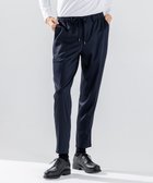 【ジョゼフ オム/JOSEPH HOMME / MEN】の新素材【洗える/ストレッチ】シルキーウールジャージー ドロスト付テーパードパンツ / PEGG CONVERTIBLE ネイビー系|ID: prp329100004689633 ipo3291000000033869026