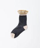 【トリコテ/Tricote】のフリルチェックソックス 99BLACK|ID: prp329100004689649 ipo3291000000033869076