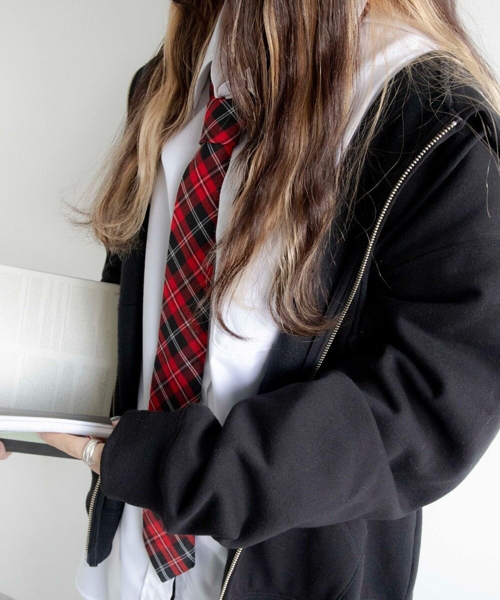 【ウィゴー/WEGO】の【SCHOOL ITEM】柄ネクタイ9 インテリア・キッズ・メンズ・レディースファッション・服の通販 founy(ファニー) 　ファッション　Fashion　レディースファッション　Fashion for Women　スーツ　Business Suits & Workwear　おすすめ　Recommended / Our Picks　シンプル　Simple, Minimal　ジャケット　Jacket, Outerwear　スマホ　Smartphone, Mobile Device　スーツ　Suit, Formalwear　セレモニー　Ceremony　デニム　Denim, Jeans Material　ベスト　Vest, Waistcoat　入学式　Entrance Ceremony　卒業式　Graduation Ceremony　レッドチェック1|ID: prp329100004689653 ipo3291000000033869104