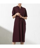 【ジェイ プレス/J.PRESS】の【接触冷感・洗える】プレーティングジャージー ワンピース ボルドー系|ID: prp329100004689661 ipo3291000000033869150