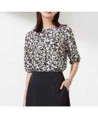【ジェイ プレス/J.PRESS】の【洗える】ボタニカルプリント ブラウス アイボリー系5|ID: prp329100004689664 ipo3291000000033869179