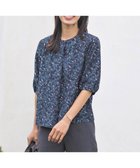 【ジェイ プレス/J.PRESS】の【洗える】ボタニカルプリント ブラウス ネイビー系5|ID: prp329100004689664 ipo3291000000033869181
