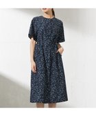 【ジェイ プレス/J.PRESS】の【洗える】ボタニカルプリント ワンピース ネイビー系5|ID: prp329100004689665 ipo3291000000033869185