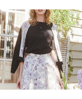 【トッカ/TOCCA】 【大人百花掲載】【洗える】BOTANICAL GARDEN PARTY KNIT CARDIGAN カーディガン人気、トレンドファッション・服の通販 founy(ファニー) ファッション Fashion レディースファッション Fashion for Women トップス・カットソー Cut & Sew Tops ニット Knit Tops & Sweaters カーディガン・羽織り Layered Style Cardigans 2024年 2024 2024春夏・S/S Spring/Summer 2024 SS24 アンサンブル Ensemble Set カーディガン Cardigan, Knitwear ガーデン Garden, Gardening ボタニカル Botanical, Floral Pattern 夏 Summer 春 Spring S/S・春夏 SS, Spring/Summer, Warm Season 洗える Machine Washable |ID:prp329100004689703