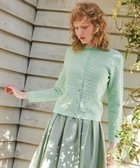 【トッカ/TOCCA】の【洗える】FLUFF FLOWERS カーディガン 人気、トレンドファッション・服の通販 founy(ファニー) ファッション Fashion レディースファッション Fashion for Women トップス・カットソー Cut & Sew Tops カーディガン・羽織り Layered Style Cardigans 2024年 2024 2024春夏・S/S Spring/Summer 2024 SS24 カーディガン Cardigan, Knitwear 夏 Summer 春 Spring S/S・春夏 SS, Spring/Summer, Warm Season 洗える Machine Washable thumbnail ペールグリーン系|ID: prp329100004689708 ipo3291000000034605884