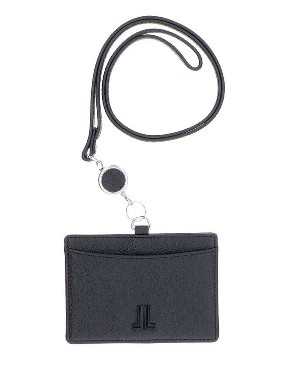 【ランバン オン ブルー/LANVIN en Bleu】のカリヨン リール付きIDケース インテリア・キッズ・メンズ・レディースファッション・服の通販 founy(ファニー) ファッション Fashion レディースファッション Fashion for Women ミニ財布・二つ折り財布 Wallets & Card Cases フロント Front, Front Design ブローチ Brooch, Pin Brooch 財布 Wallet, Purse ブラック|ID: prp329100004689743 ipo3291000000034629890