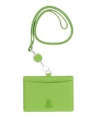 【ランバン オン ブルー/LANVIN en Bleu】のカリヨン リール付きIDケース 人気、トレンドファッション・服の通販 founy(ファニー) ファッション Fashion レディースファッション Fashion for Women ミニ財布・二つ折り財布 Wallets & Card Cases フロント Front, Front Design ブローチ Brooch, Pin Brooch 財布 Wallet, Purse thumbnail ライトグリーン|ID: prp329100004689743 ipo3291000000034629892