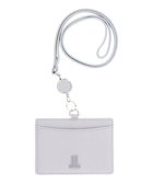 【ランバン オン ブルー/LANVIN en Bleu】のカリヨン リール付きIDケース 人気、トレンドファッション・服の通販 founy(ファニー) ファッション Fashion レディースファッション Fashion for Women ミニ財布・二つ折り財布 Wallets & Card Cases フロント Front, Front Design ブローチ Brooch, Pin Brooch 財布 Wallet, Purse thumbnail ライトグレー|ID: prp329100004689743 ipo3291000000034629893