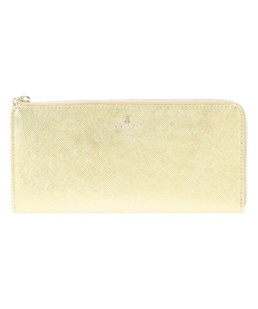 【ランバン オン ブルー/LANVIN en Bleu】のリュクサンブールブリエ Lファスナー長財布 インテリア・キッズ・メンズ・レディースファッション・服の通販 founy(ファニー) 　ファッション　Fashion　レディースファッション　Fashion for Women　ミニ財布・二つ折り財布　Wallets & Card Cases　おすすめ　Recommended / Our Picks　人気　Popular, Best Seller　財布　Wallet, Purse　ゴールド|ID: prp329100004689749 ipo3291000000034190205