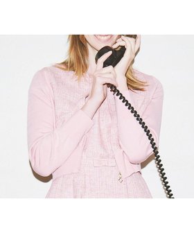 【トッカ/TOCCA】 【洗える】PINK BASKET KNIT カーディガン人気、トレンドファッション・服の通販 founy(ファニー) ファッション Fashion レディースファッション Fashion for Women トップス・カットソー Cut & Sew Tops ニット Knit Tops & Sweaters カーディガン・羽織り Layered Style Cardigans カーディガン Cardigan, Knitwear コンビ Combo, Combination Style ストレッチ Stretch, Stretchy Fabric ツイード Twill, Twill Weave バスケット Basket, Basket Bag 夏 Summer S/S・春夏 SS, Spring/Summer, Warm Season 洗える Machine Washable A/W・秋冬 Autumn/Winter 羽織 Haori, Light Jacket |ID:prp329100004689753