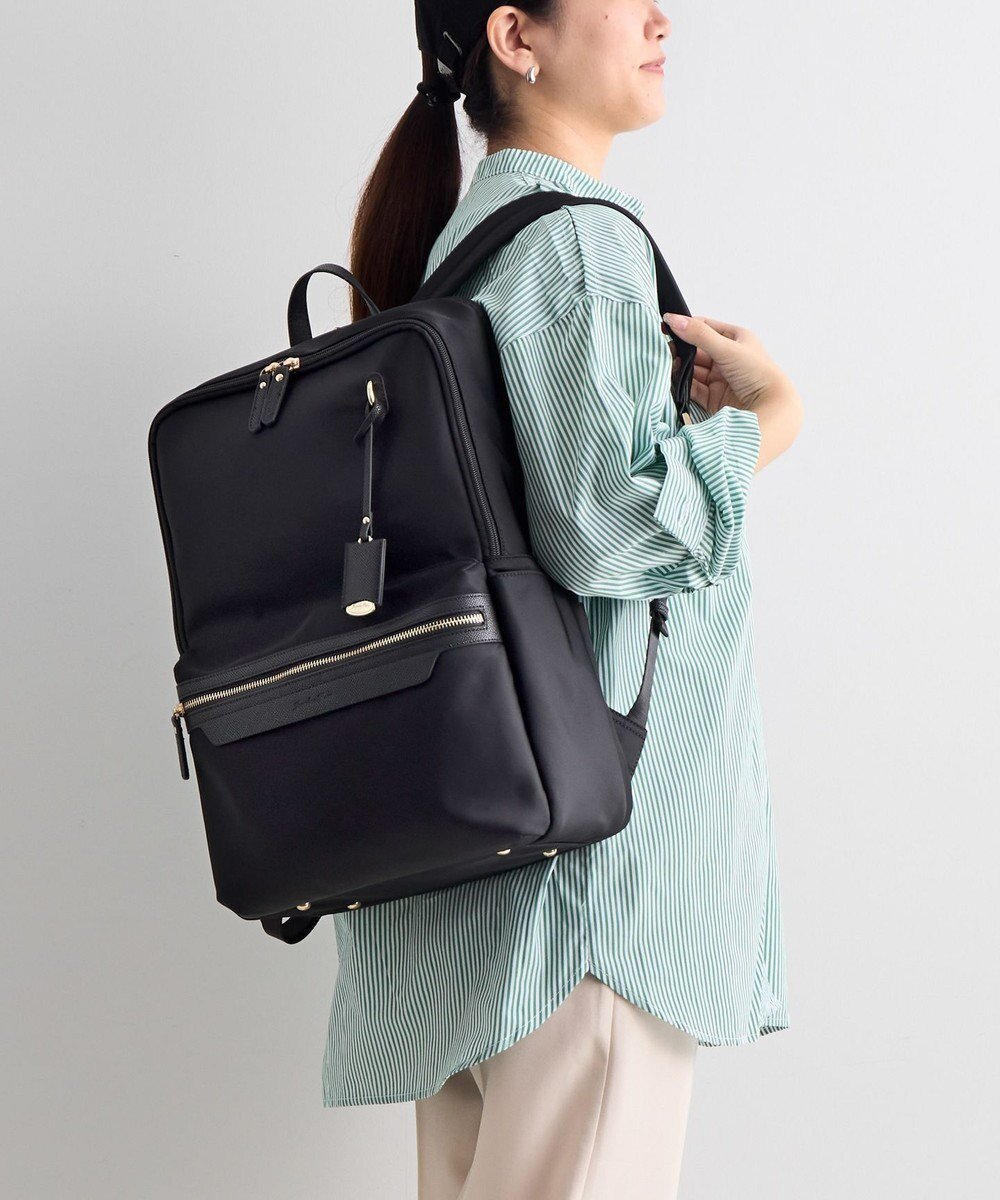 【エースバッグズアンドラゲッジ/ACE BAGS & LUGGAGE】のJewelna Rose リモハピ リュックサック B4サイズ 15.6インチPC収納 10772 通勤 仕事 ジュエルナローズ ビジネスバッグ インテリア・キッズ・メンズ・レディースファッション・服の通販 founy(ファニー) ファッション Fashion レディースファッション Fashion for Women バッグ Bags 軽量 Lightweight, Ultra Light フロント Front, Front Design ポケット Pocket, Pocket Detail ポーチ Pouch, Small Case モバイル Mobile, Smartphone リュック Backpack, Rucksack ワーク Workwear, Utility Style 再入荷 Restock / Back in Stock おすすめ Recommended / Our Picks ビジネス 仕事 通勤 Business / Work / Commuting ブラック|ID: prp329100004689783 ipo3291000000034877116