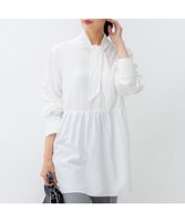 【23区/NIJYUSANKU】の【前後着用可能/洗える】ウォッシュドピーチツイル ブラウス 人気、トレンドファッション・服の通販 founy(ファニー) ファッション Fashion レディースファッション Fashion for Women トップス・カットソー Cut & Sew Tops シャツ・ブラウス・オフィスカジュアル Elegant Blouses & Button-Ups 2023年 2023 2023-2024秋冬・A/W Autumn/Winter 2023–24 AW23–24 冬 Winter / This Winter バランス Balance, Style Balance 洗える Machine Washable A/W・秋冬 Autumn/Winter |ID:prp329100004689801