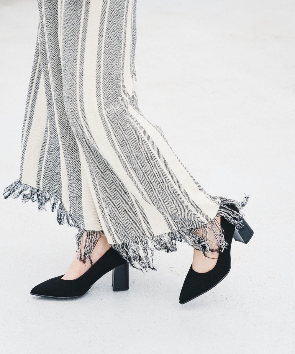 【ボントレ/BONTRE】の【BONTRE/ボントレ】オーバーフレームパンプス インテリア・キッズ・メンズ・レディースファッション・服の通販 founy(ファニー) 　ファッション　Fashion　レディースファッション　Fashion for Women　トレンド　Trend, Trending Now　エレガント 上品　Elegant　ブラック|ID: prp329100004689820 ipo3291000000034992506