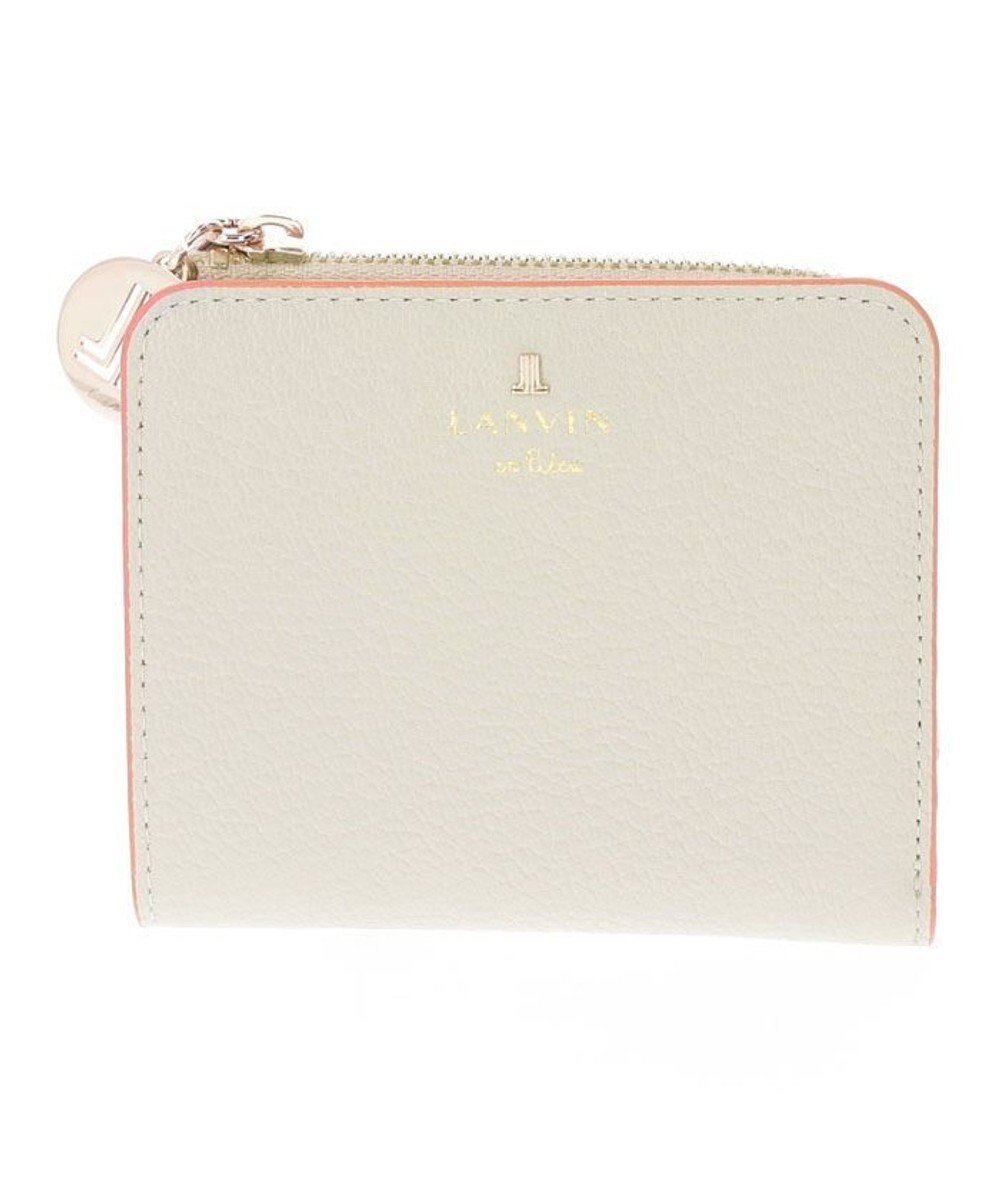 【ランバン オン ブルー/LANVIN en Bleu】のリム 二つ折りコンパクト財布 インテリア・キッズ・メンズ・レディースファッション・服の通販 founy(ファニー) ファッション Fashion レディースファッション Fashion for Women ミニ財布・二つ折り財布 Wallets & Card Cases おすすめ Recommended / Our Picks コンパクト Compact, Small Size シンプル Simple, Minimal エレガント 上品 Elegant 財布 Wallet, Purse オフホワイト|ID: prp329100004689834 ipo3291000000034640051