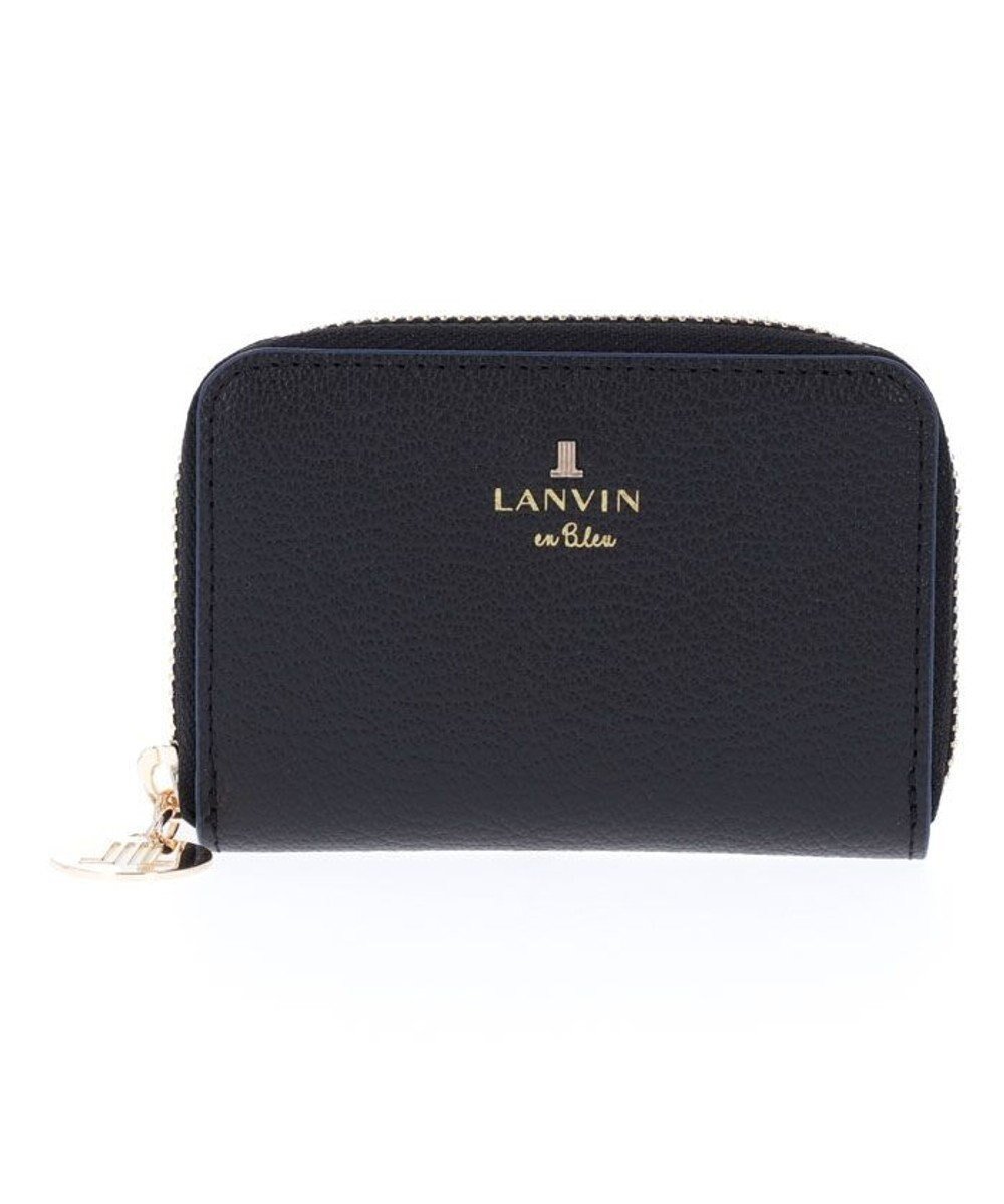 【ランバン オン ブルー/LANVIN en Bleu】のリム カードケース インテリア・キッズ・メンズ・レディースファッション・服の通販 founy(ファニー) 　ファッション　Fashion　レディースファッション　Fashion for Women　ミニ財布・二つ折り財布　Wallets & Card Cases　カードケース/名刺入れ　Card Holders & Business Cases　シンプル　Simple, Minimal　エレガント 上品　Elegant　財布　Wallet, Purse　ブラック|ID: prp329100004689835 ipo3291000000033870033
