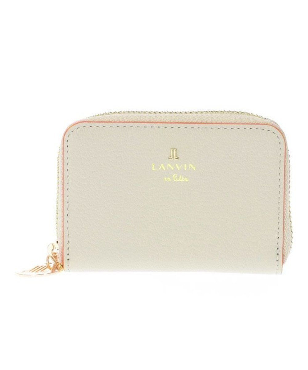 【ランバン オン ブルー/LANVIN en Bleu】のリム カードケース インテリア・キッズ・メンズ・レディースファッション・服の通販 founy(ファニー) 　ファッション　Fashion　レディースファッション　Fashion for Women　ミニ財布・二つ折り財布　Wallets & Card Cases　カードケース/名刺入れ　Card Holders & Business Cases　シンプル　Simple, Minimal　エレガント 上品　Elegant　財布　Wallet, Purse　オフホワイト|ID: prp329100004689835 ipo3291000000033870035