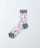 【トリコテ/Tricote】のSTRIPE SHAGGY SOCKS/ストライプシャギーソックス 95GRAY|ID: prp329100004689851 ipo3291000000033870085
