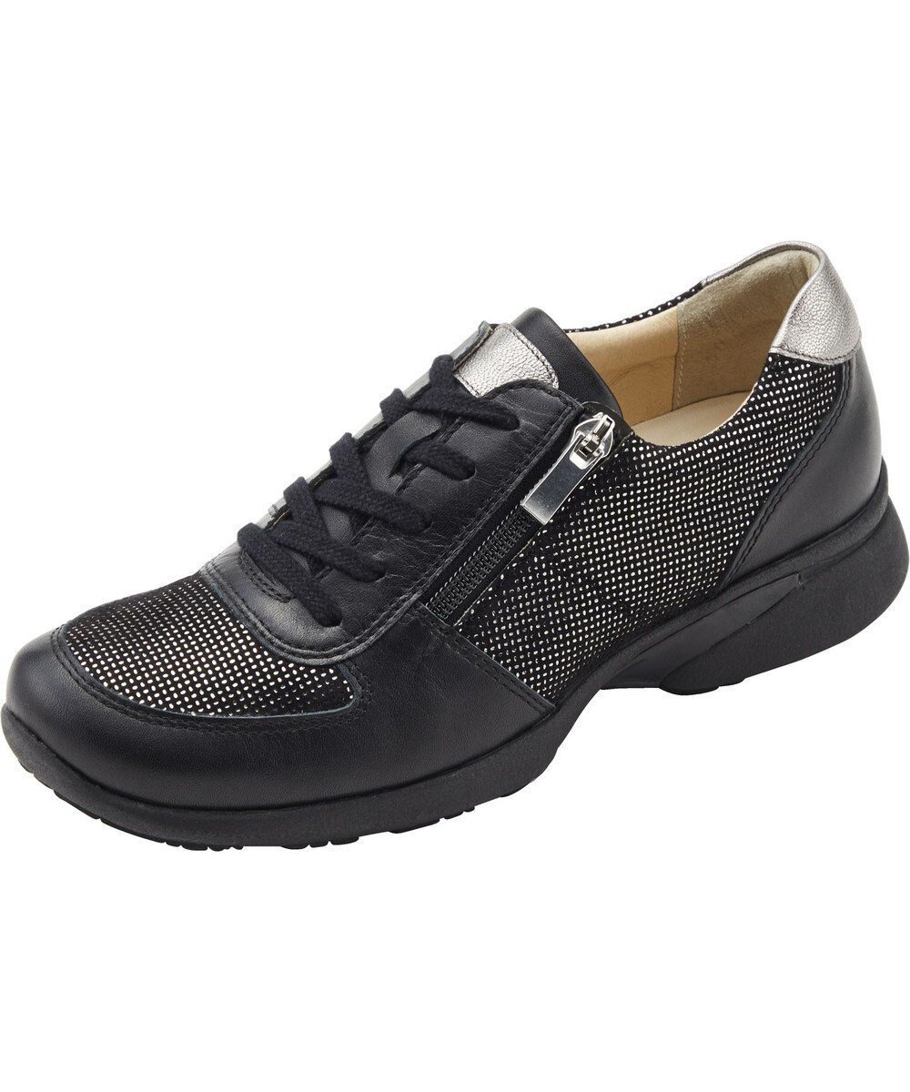 【アシックス ウォーキング/ASICS WALKING】のペダラ スニーカー ジップ レディース 2E 人気、トレンドファッション・服の通販 founy(ファニー) 　ファッション　Fashion　レディースファッション　Fashion for Women　クッション　Cushion, Throw Pillow　抗菌　Antibacterial, Bacteria-Resistant　シューズ　Shoes, Footwear　ジップ　Zip, Zipper　スニーカー　Sneakers, Trainers　ドット　Polka Dot, Dot Pattern　なめらか　Smooth, Silky Texture　プリント　Print, Printed Pattern　メタル　Metal, Metal Parts　ラバー　Rubber, Rubber Sole　A/W・秋冬　Autumn/Winter　S/S・春夏　SS, Spring/Summer, Warm Season　夏　Summer　エレガント 上品　Elegant　 other-1|ID: prp329100004689852 ipo3291000000034630618