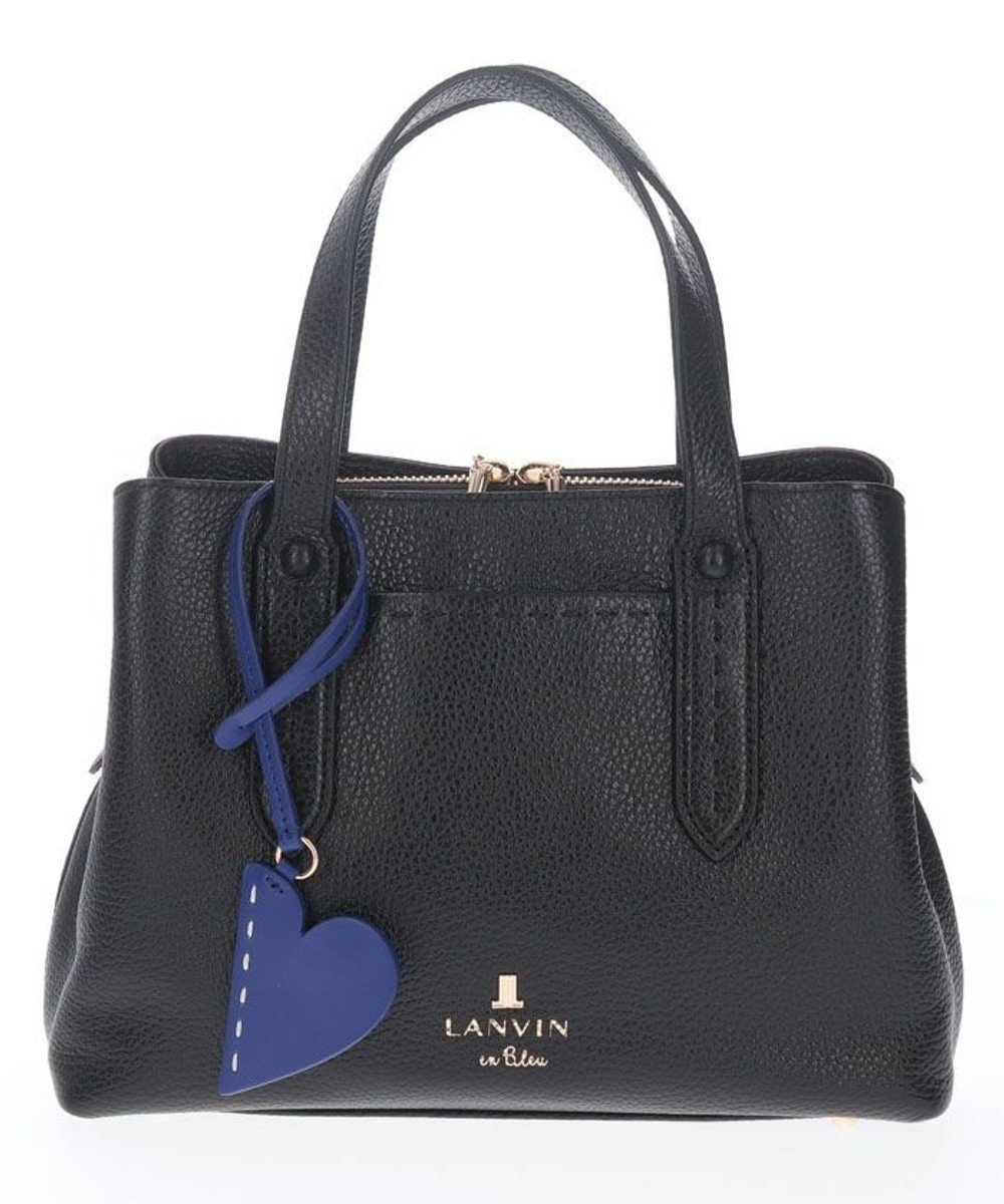 【ランバン オン ブルー/LANVIN en Bleu】のブランリー 2WAYバッグ インテリア・キッズ・メンズ・レディースファッション・服の通販 founy(ファニー) 　ファッション　Fashion　レディースファッション　Fashion for Women　バッグ　Bags　イタリア　Italy　コンパクト　Compact, Small Size　ショルダー　Shoulder, Shoulder Strap　シンプル　Simple, Minimal　ハンド　Hand, Handmade　人気　Popular, Best Seller　ブラック|ID: prp329100004689868 ipo3291000000033870129