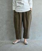 【ムーク/muuc】の〈高品質ベルギーリネン100%〉〈遠州織物の工場で作られた上質な生地〉〈通年着られる〉キャンバス生地のイージーパンツ 人気、トレンドファッション・服の通販 founy(ファニー) ファッション Fashion レディースファッション Fashion for Women パンツ Pants & Trousers キャンバス Canvas, Canvas Fabric 手編み Hand-Knitted, Handmade Knit パターン Pattern, Design Print リネン Linen, Linen Fabric A/W・秋冬 Autumn/Winter S/S・春夏 SS, Spring/Summer, Warm Season 再入荷 Restock / Back in Stock 夏 Summer エレガント 上品 Elegant thumbnail カーキ|ID: prp329100004689877 ipo3291000000034424155