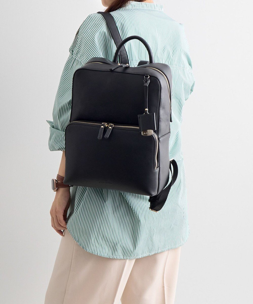 【エースバッグズアンドラゲッジ/ACE BAGS & LUGGAGE】の【雑誌掲載】Jewelna Rose フレイヤ・リュック2 A4ジャストサイズ 16125 ビジネスバッグ cs インテリア・キッズ・メンズ・レディースファッション・服の通販 founy(ファニー) 　雑誌掲載アイテム　Magazine Picks & Fashion Features　ファッション雑誌　Fashion Magazines　ビジンヒャッカ　美人百花　ファッション　Fashion　レディースファッション　Fashion for Women　バッグ　Bags　アクセサリー　Fashion Accessories　クッション　Cushion, Throw Pillow　抗菌　Antibacterial, Bacteria-Resistant　3月号　March Issue　雑誌　Magazine, Fashion Magazine　ダブル　Double, Double-Breasted　フォルム　Silhouette, Form　フロント　Front, Front Design　ポケット　Pocket, Pocket Detail　モバイル　Mobile, Smartphone　リュック　Backpack, Rucksack　ワーク　Workwear, Utility Style　おすすめ　Recommended / Our Picks　ビジネス 仕事 通勤　Business / Work / Commuting　ブラック|ID: prp329100004689889 ipo3291000000035570931