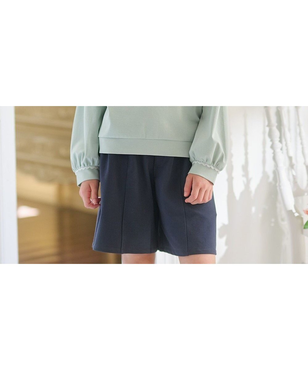 【組曲 / KIDS/KUMIKYOKU】の【110-140㎝】レースカラー トレーナー インテリア・キッズ・メンズ・レディースファッション・服の通販 founy(ファニー) 　ファッション　Fashion　キッズファッション　Fashion for Kids　トップス・カットソー　Cut & Sew Tops　スウェット / スエット　Sweatshirt, Sweatwear　スリーブ　Sleeve, Long Sleeve / Short Sleeve　トレーナー　Sweatshirt, Trainer　バルーン　Balloon, Balloon Silhouette　レース　Lace, Lace Fabric　エレガント 上品　Elegant　A/W・秋冬　Autumn/Winter　ミントグリーン|ID: prp329100004691504 ipo3291000000033974749