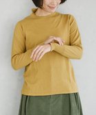 【ムーク/muuc】の〈洗えるニット〉〈肌に優しいニット〉〈コットン&カシミヤ〉〈通年着られるニット〉14Gハイゲージニットプルオーバー イエロー|ID: prp329100004691544 ipo3291000000034767565