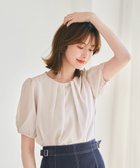 【エニィ スィス/any SiS】の【吸水速乾・UVケア・接触冷感】コンフォートジャージー ブラウス ローズグレー|ID: prp329100004691565 ipo3291000000034387937